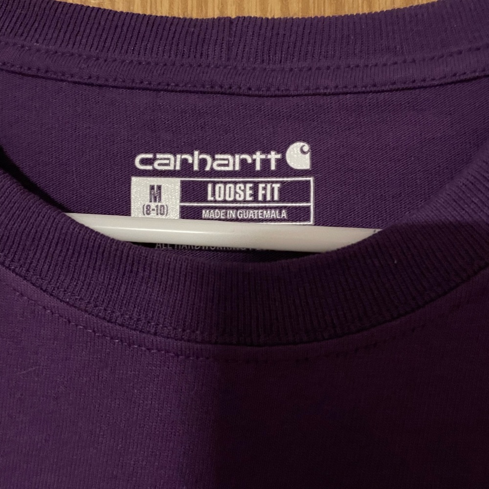 Carhartt Purple Short Sleeve Tee View 2